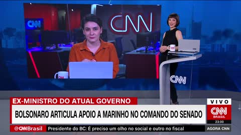 Bolsonaro articula apoio a Marinho no comando do Senado | AGORA CNN