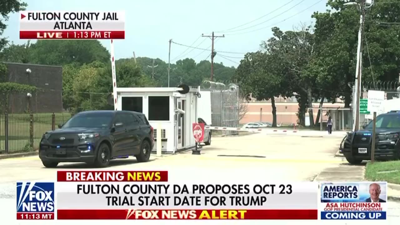 MAJOR NEWS: Georgia DA Fani Willis Sets Trump's Trial Date For October 23