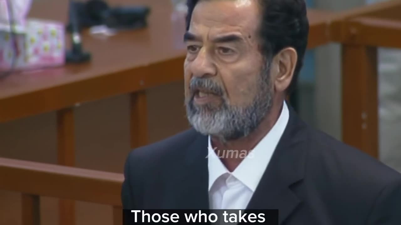 Saddam Hussein Receives his Death Sentence