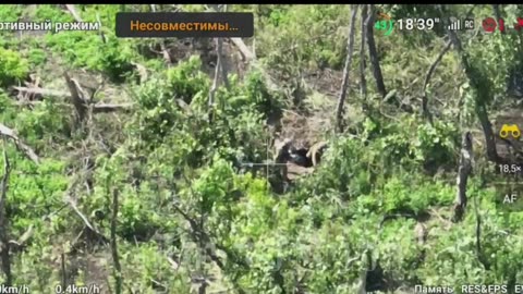 Ukrainians continue to fair poorly, Russian drone footage confirms its work up close.