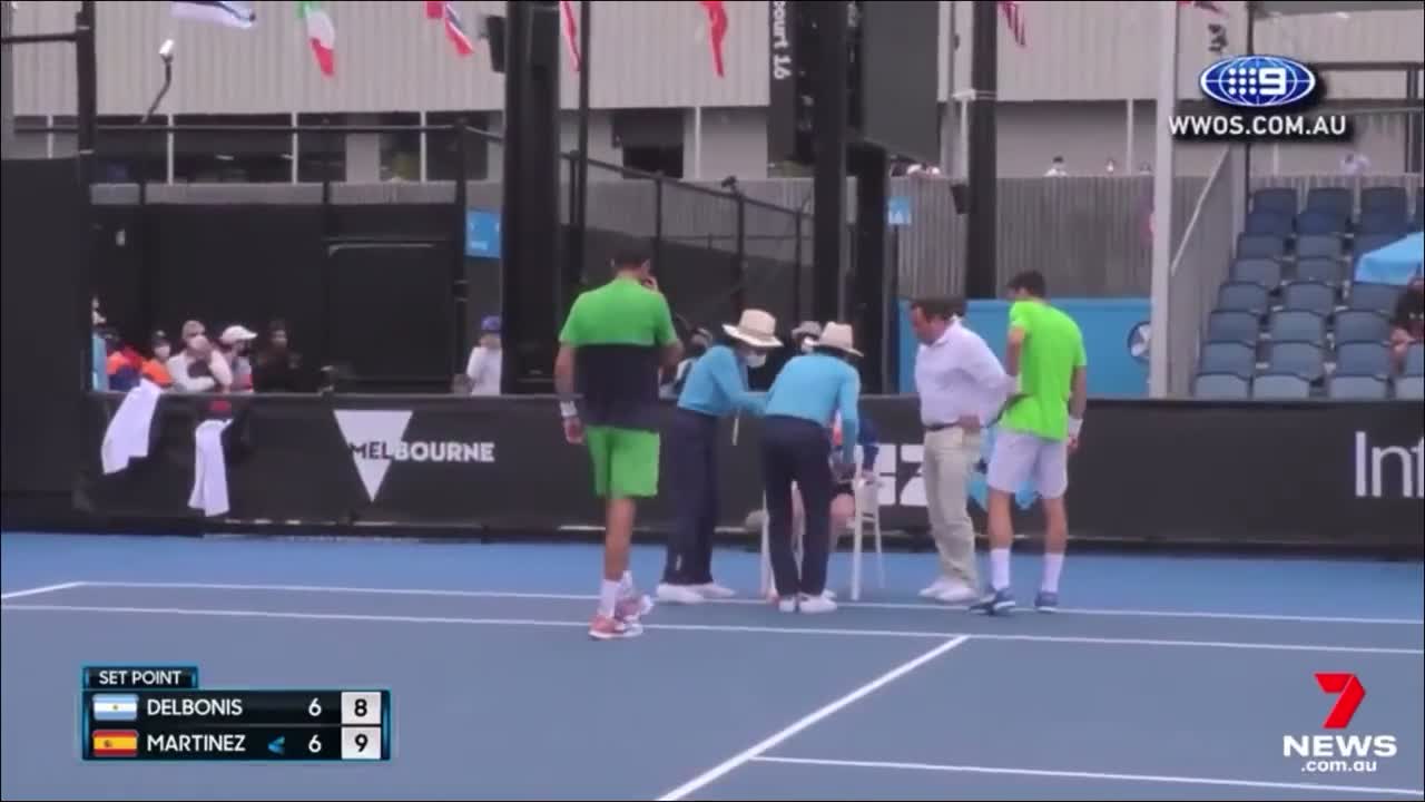 Australian Open Ball Boy Collapses, Tennis Stars Respond - Is This The New Normal?