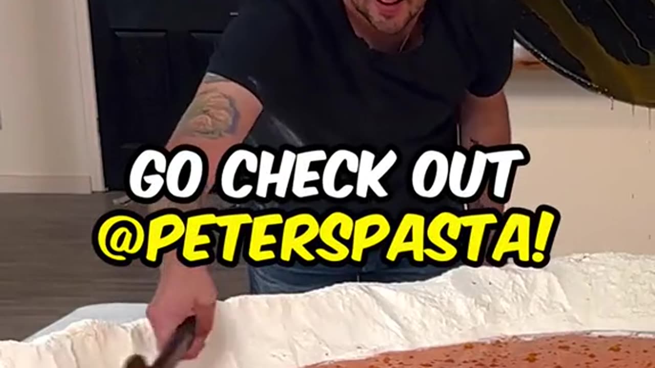 MrBeast 10,000 Egg Pour 🤯🥚🍝 w/ @Peters Pasta 🍝