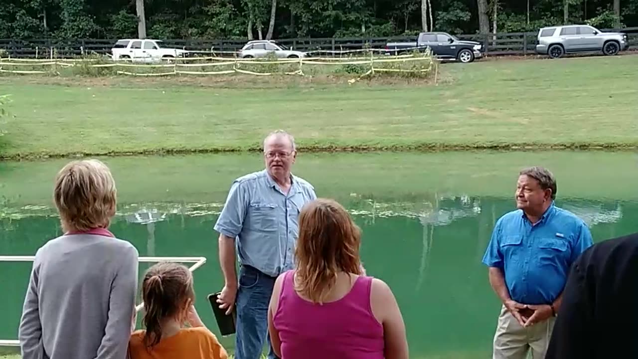 Live Southern Baptism Service At The Waters Edge