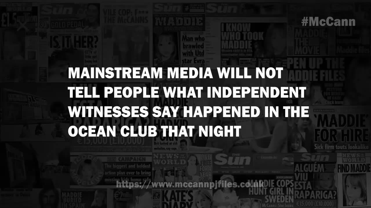 STOP THE MCCANN CIRCUS