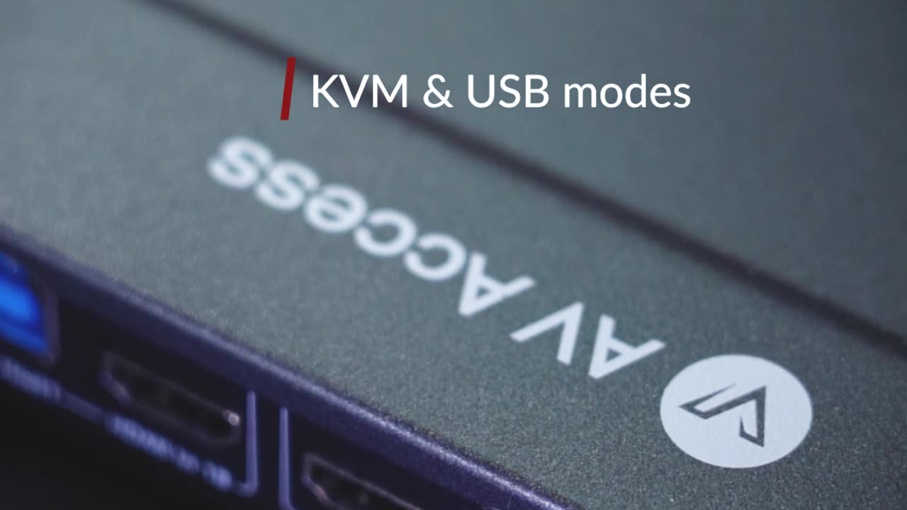 Dual Monitor KVM Switch That Switches You Between Work and Life