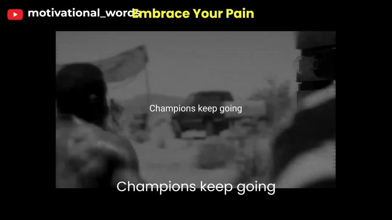 BEST MOTIVATION IN EMBRACING THE PAIN. HOW TO EMBRACE PAIN TO GET SUCCESS. #youtubeshorts #trending