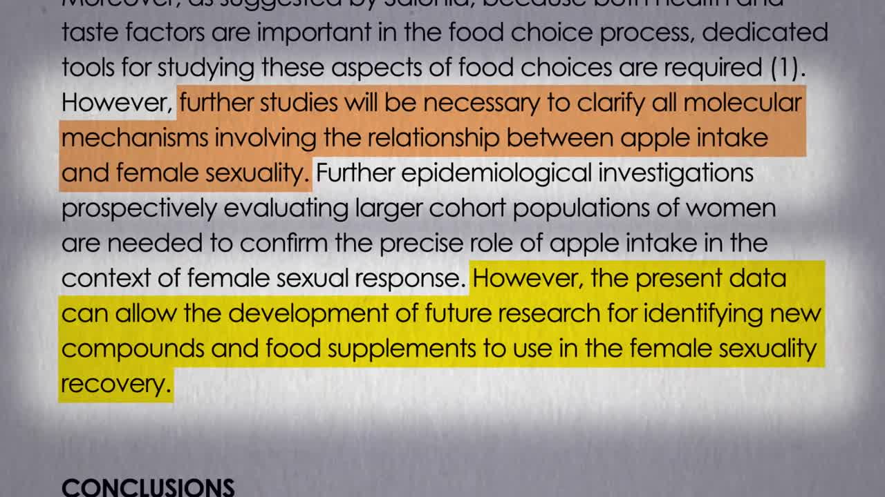 Is Apple is a best food for sex health in women