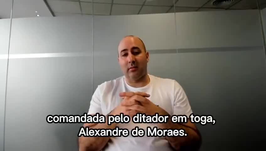 Fernando Cerimedo falando da vulnerabilidade do sistema eleitoral brasileiro