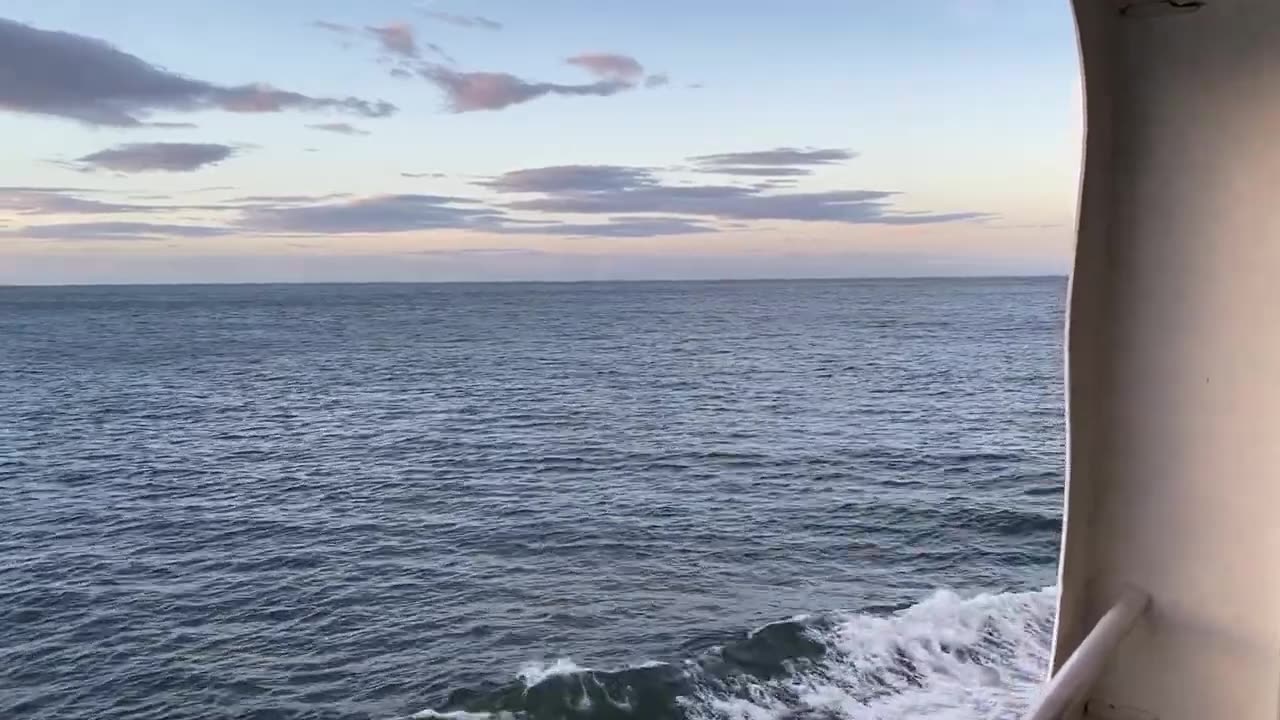 Ocean From A Boat.