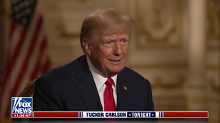 Tucker Carlson: Interviews President Donald Trump Part 1