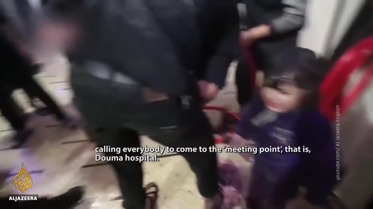 Syria: Staged chemical attack in the hospital.