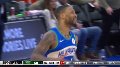 LOGO LILLARD 🎯 Nets-Bucks