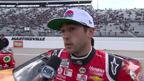 ‘It Surprised Me That It Was That Fast’ Chase Elliott wins Martinsville pole