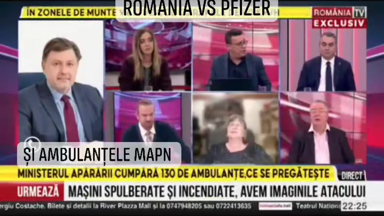Rafila despre Pfizer in proces cu Romania. De ce cumpara MAPN ambulante de la prietenul lui Arafat ?