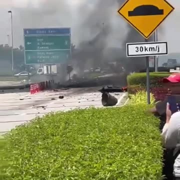 Private business jet crashes in Malaysia