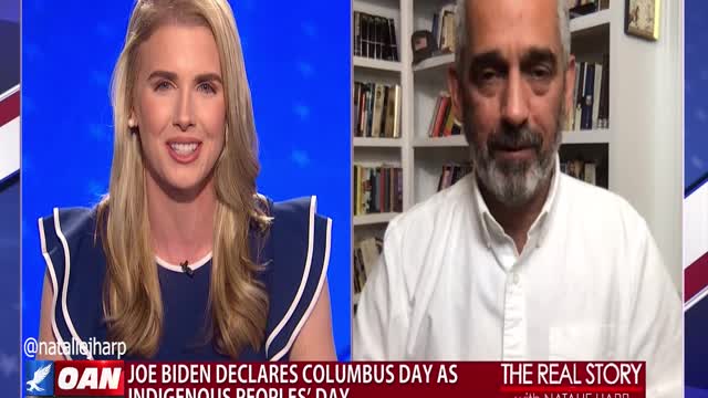 The Real Story - OAN Columbus Day with Lee Smith