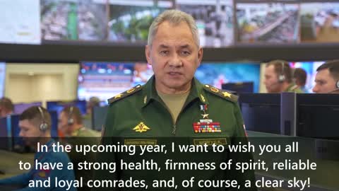 ⚡️ Russian Defence Minister congratulates personnel on upcoming New Year