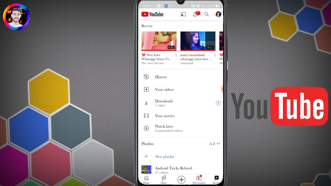 How to download YouTube video in Gallery