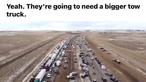 The Aerial View From Coutts Crossing in Canada is Amazing!