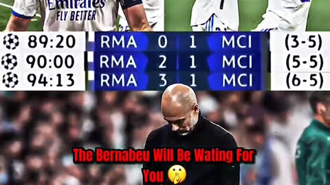 Man City wants revenge from Real Madrid 😂