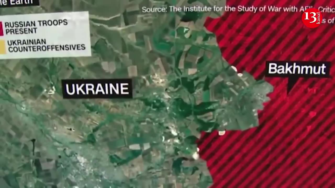 Running out of supplies and suffering heavy losses, Russians leave Bakhmut amid fierce battles there