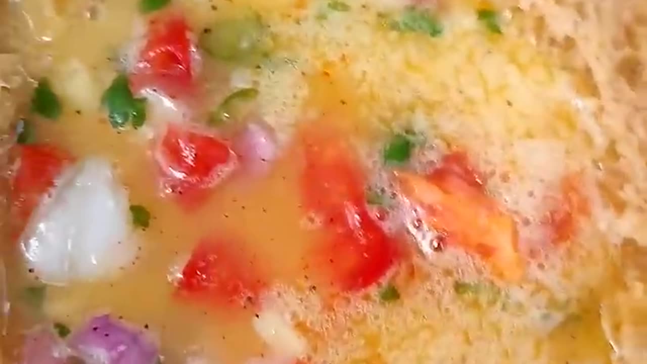 Unique bread omlete toast recipe