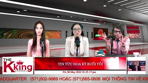 TIN TỨC HOA KỲ BUỔI TỐI - 05/06/2022 - The KING Channel