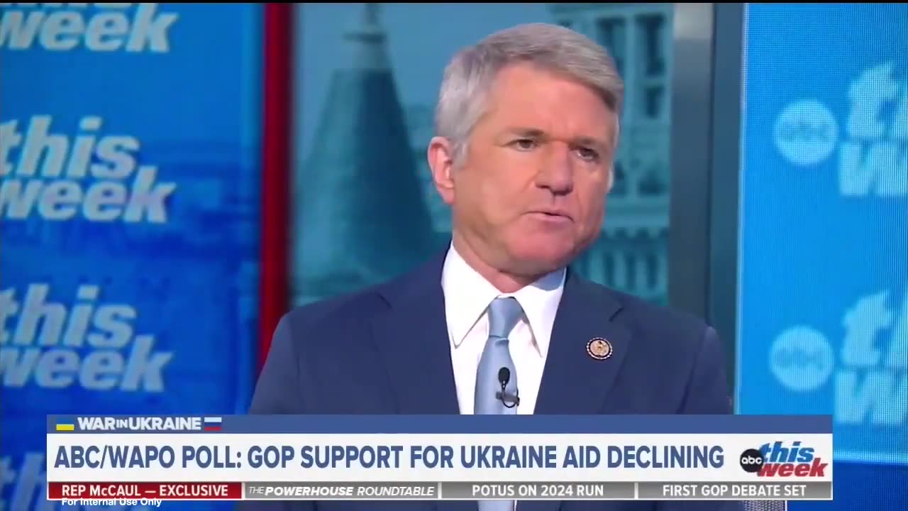 Michael McCaul Discussing His Trip to Ukraine & the Anniversary of Putin’s "Unprovoked" War on Ukraine