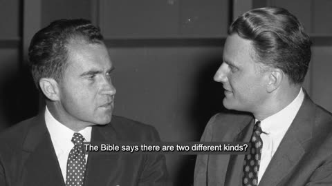 Nixon and Reverend Billy Graham discussing the Synagogue of Satan, February 1, 1972