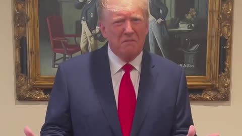 JUST IN: President Donald has just released a video responding to being indicted.