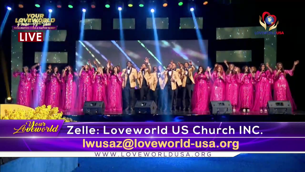 YOUR LOVEWORLD PRAIS-A-THON WITH PASTOR CHRIS AND PASTOR BENNY DAY 1 EVENING 25.03.2024