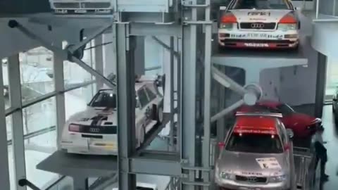 The car mobile at the Audi museum Germany