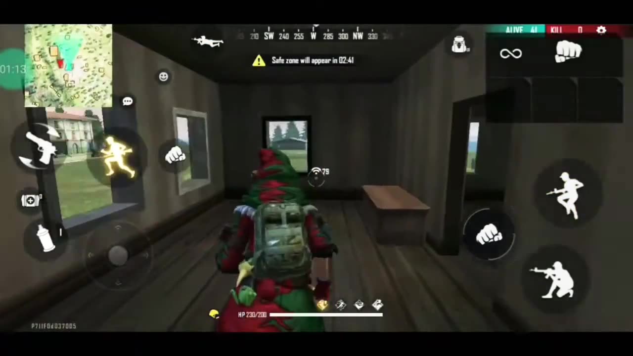 crazy snowman free fire