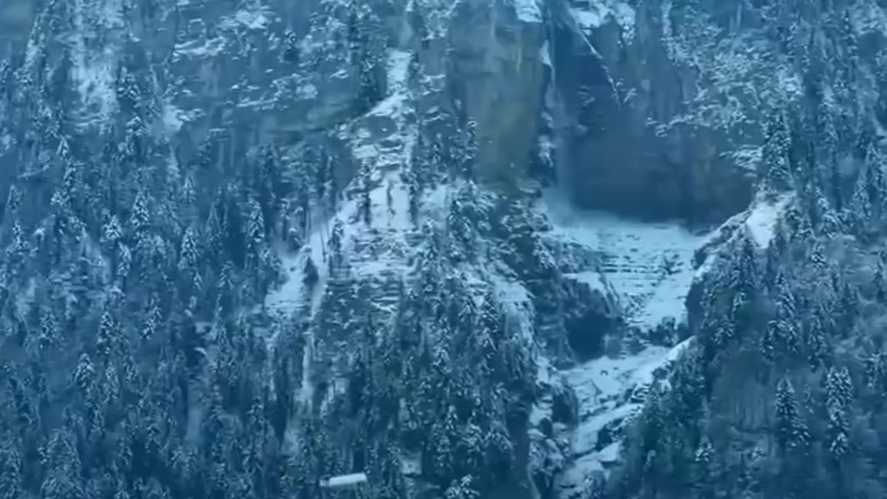 Summer and winter in Switzerland