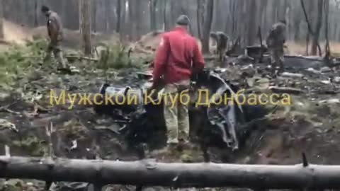 Destroyed equipment of artillerymen of the Armed Forces of Ukraine