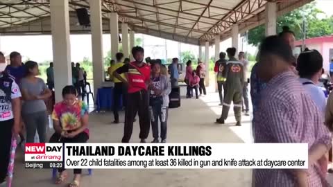 At least 36 killed in Thailand gun and knife attack at daycare center