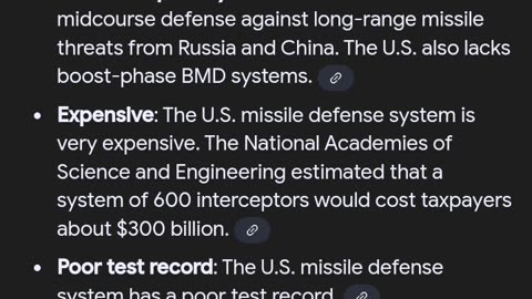 🇺🇲🔥🇺🇲Is There A Suitable Missile Defense 4 U.S.A 🦁📜🐑