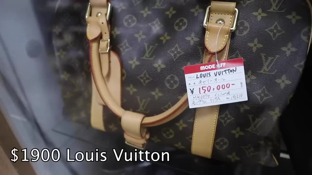 BUYING SECOND HAND LOUIS VUITTON IN JAPAN | CHEAP LUXURY FASHION | CHANEL, GUCCI & LOUIS VUITTON