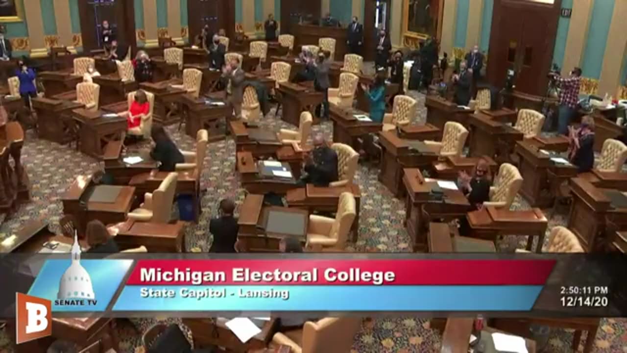 LIVE Michigan Electoral College formally voting in 2020 election...