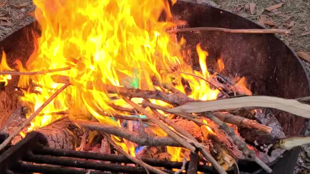 Slow Motion Campfire