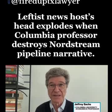 Heads explode as Columbia Professor destroys Nordstream narrative