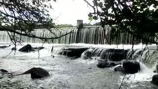 Some water fall in northern zambia