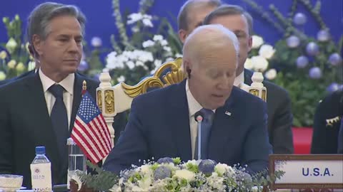 Biden has twice referred to ASEAN summit host Cambodia as Colombia