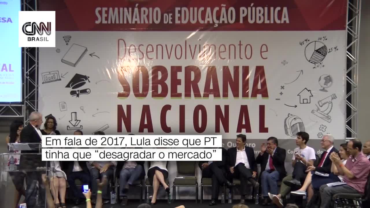 Redes resgatam fala de Lula contra o mercado: "Tem que desagradar"