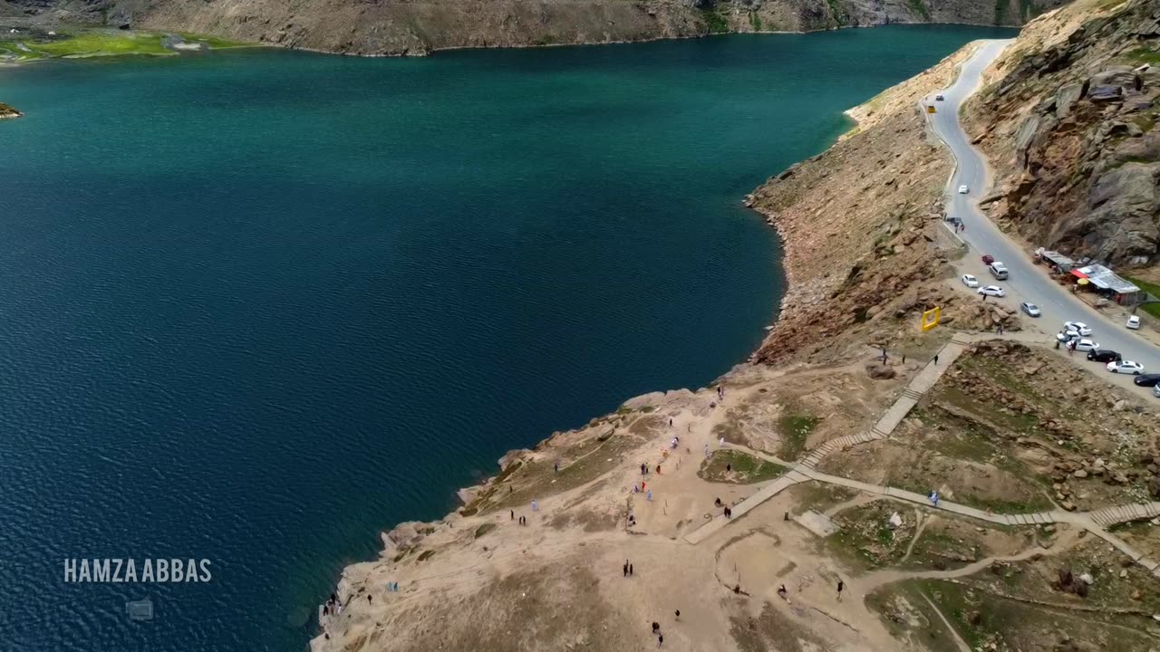 Awe-Inspiring Aerial Views of Lulusar Lake | Drone Footage | Nature's Beauty Captured