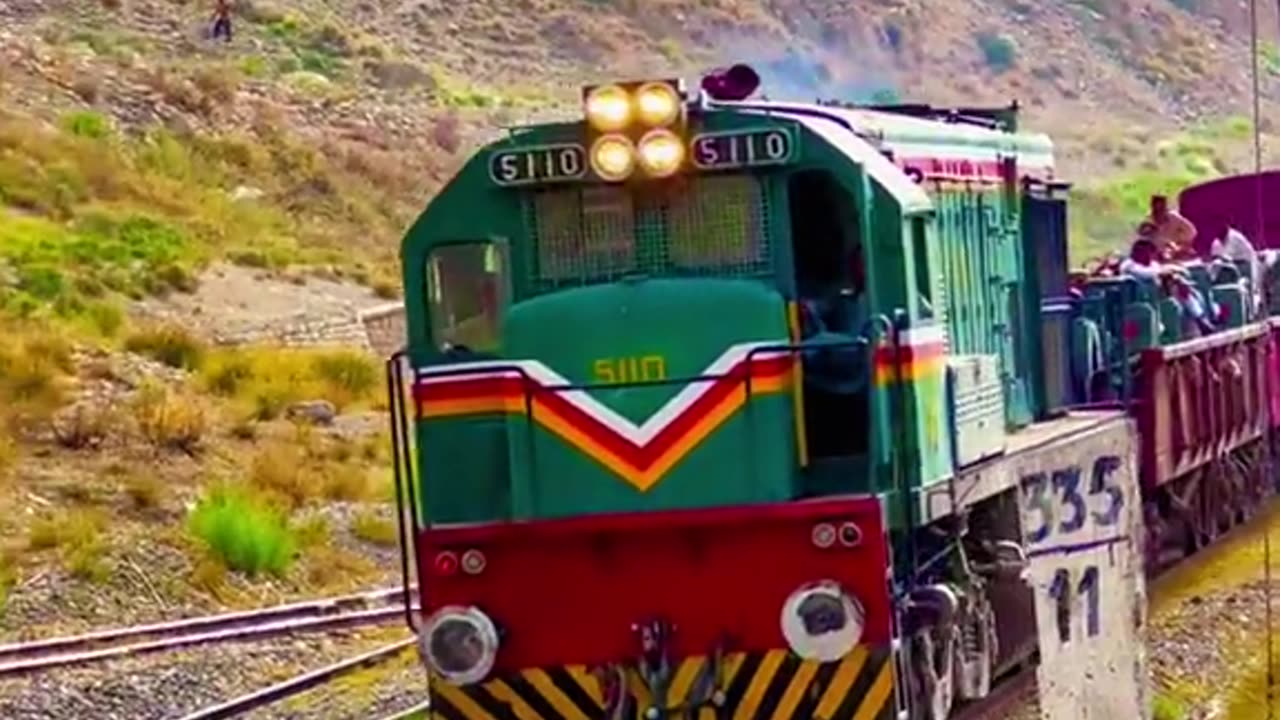 Pakistan railway natural beauty