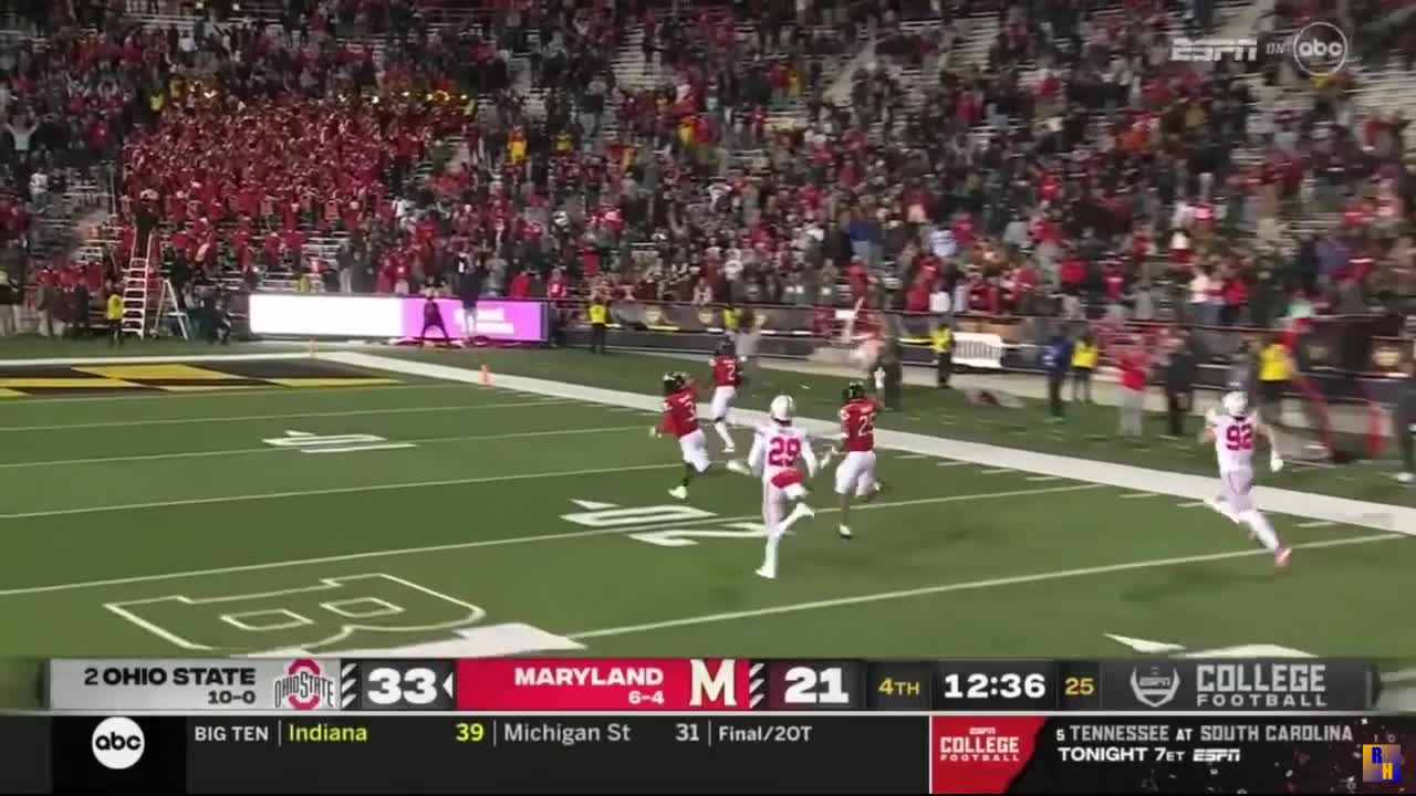 #2 Ohio State vs Maryland Football Game Highlights 11-19-2022