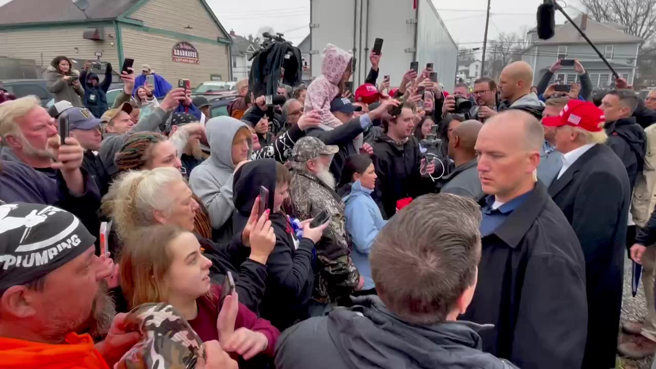 President Trump in East Palestine, Ohio