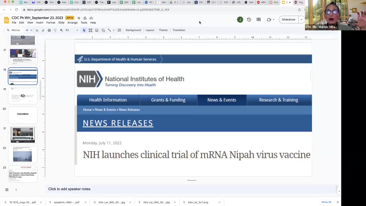 Dr. Marivic Engages in an In-Depth Discussion on Nipah Virus Updates | Huddle Shorts - 09232023