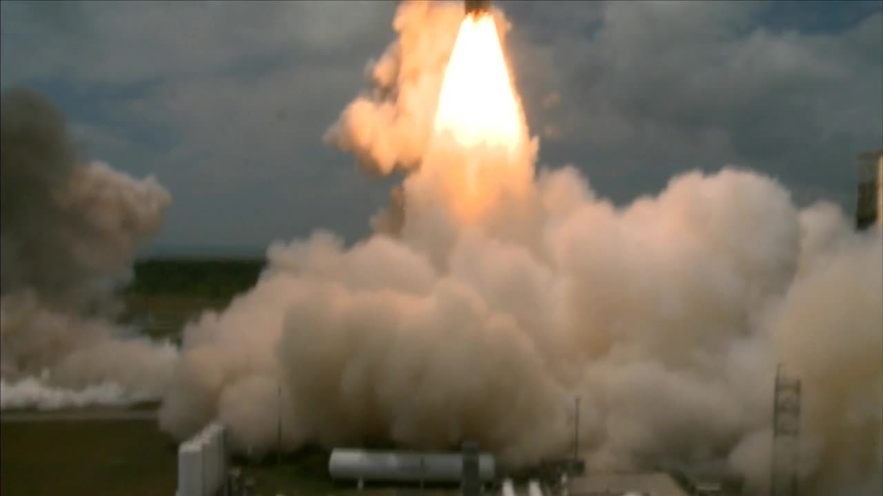 "Epic NASA Rocket Launch: Unveiling the Power of Human Ingenuity"